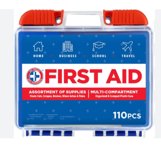 First Aid Kit Essentials (110 pcs)